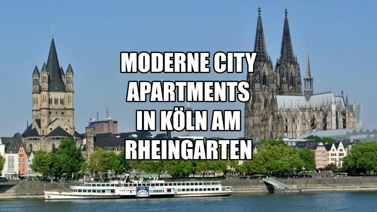 Apartments Am Rheingarten Cologne Exterior photo
